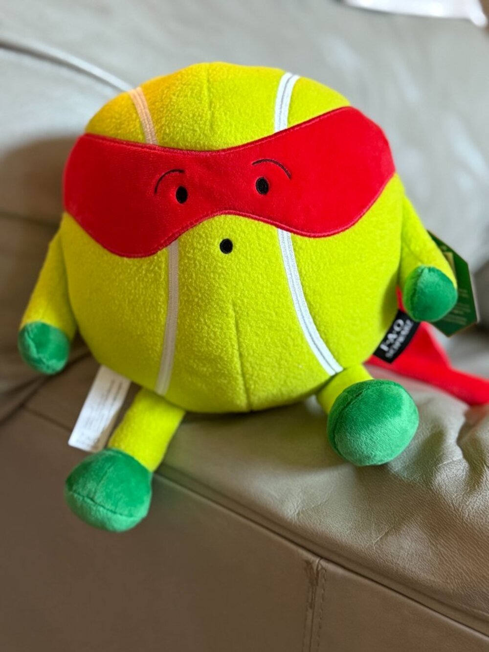 FAO Schwarz Heroes of the Game Tennis Plush with Tags